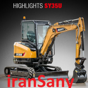 مینی بیل مکانیکی سانی Sany SY35U